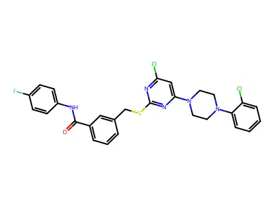 Benzoic acid, 5-amino-2-chloro-4-(1-pyrrolidinyl)-, ethyl ester structure