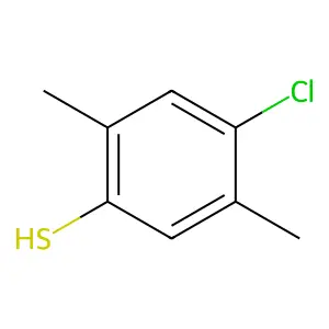 4-氯-2,5-二甲基苯硫酚 structure