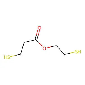 2-Mercaptoethyl 3-mercaptopropionate structure