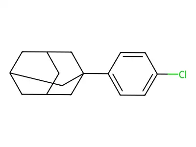 1-(4-Chlorophenyl)adamantane structure