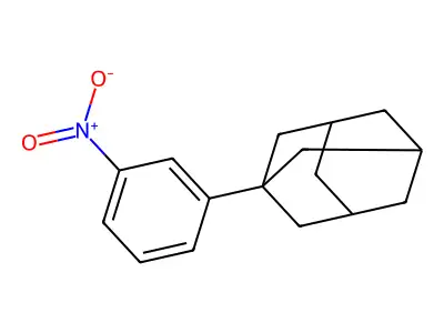 1-(3-Nitrophenyl)adamantane structure