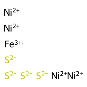镍硫化亚铁 structure