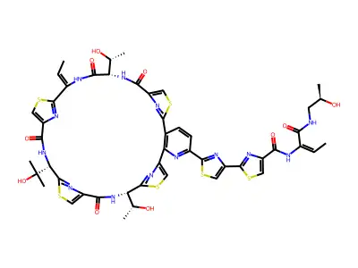 Thiocillin I structure