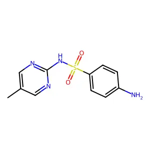 磺胺培林 structure