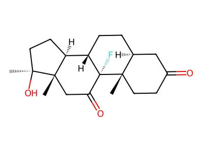 (5Z)-5-(4-hydroxybenzylidene)-2-(pyrrolidin-1-yl)-1,3-thiazol-4(5H)-one structure