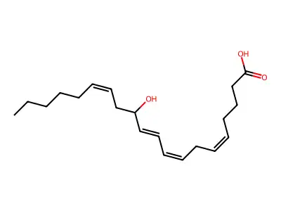 12-羟基二十碳-5,8,10,14-四烯酸 structure