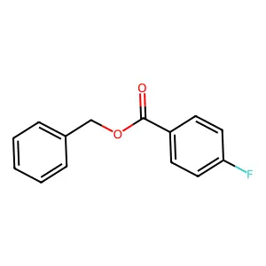 Benzyl 4-fluorobenzoate structure