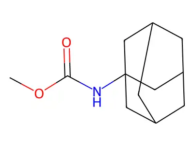 Methyl N-(adamantan-1-YL)carbamate structure