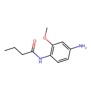 N-(4-氨基-2-甲氧基苯基)丁酰胺 structure