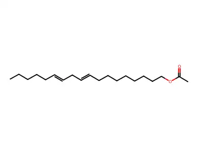 Linoleyl acetate structure