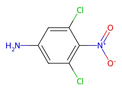 3,5-Dichloro-4-nitroaniline structure