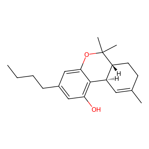 Butyl-delta(9)-thc structure