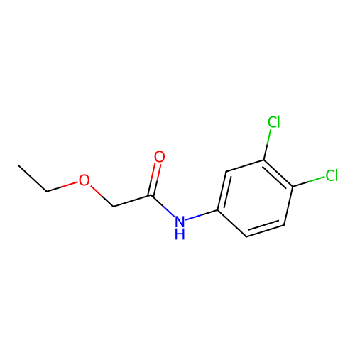 N-(3,4-dichlorophenyl)-2-ethoxyacetamide structure