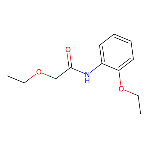 2-ethoxy-N-(2-ethoxyphenyl)acetamide structure