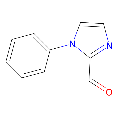 1-phenyl-1H-imidazole-2-carbaldehyde structure