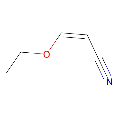 2-Propenenitrile, 3-ethoxy- structure