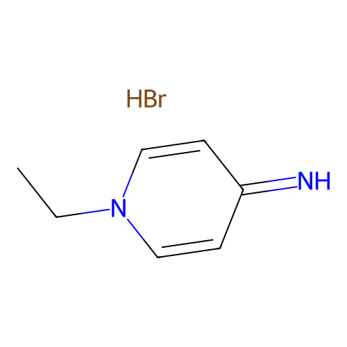 1-ethylpyridin-4(1H)-imine hydrobromide structure