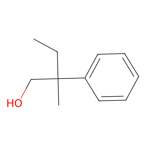 2-Methyl-2-phenyl-1-butanol structure