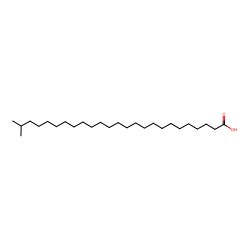 24-Methylpentacosanoic acid structure