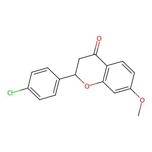 7-Methoxy-4'-chloroflavanone structure