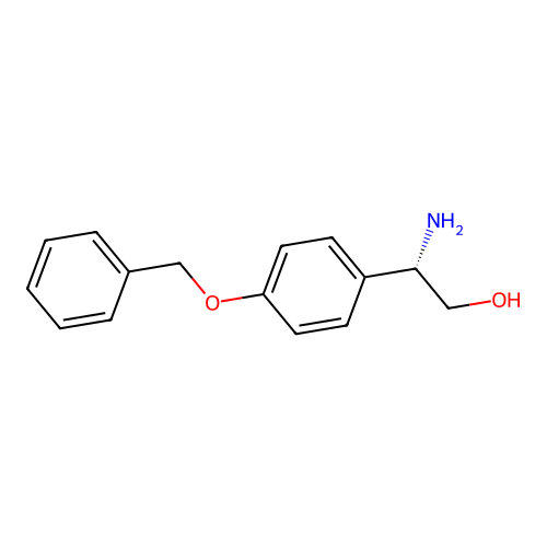 (2S)-2-Amino-2-[4-(phenylmethoxy)phenyl]ethan-1-OL structure