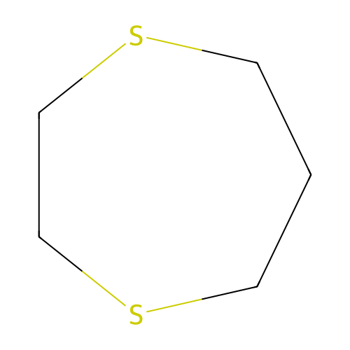 1,4-Dithiepane structure