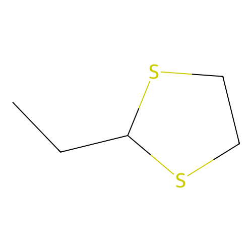 2-Ethyl-1,3-dithiolane structure