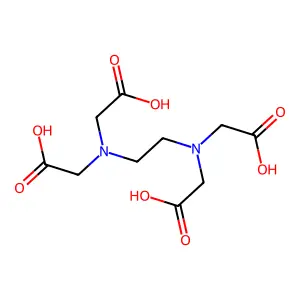 乙二胺四乙酸 structure