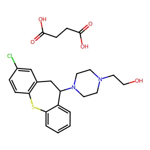 Docloxythepin succinate structure