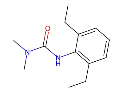3-(2,6-Diethylphenyl)-1,1-dimethylurea structure