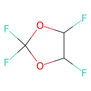 2,2,4,5-Tetrafluoro-1,3-dioxolane structure