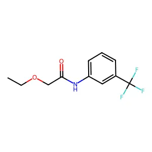 2-ethoxy-N-[3-(trifluoromethyl)phenyl]acetamide structure