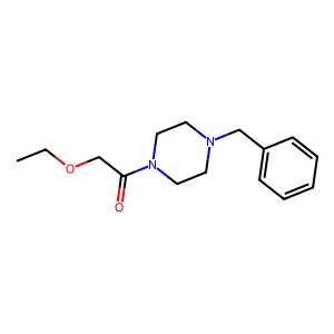 1-(4-Benzylpiperazin-1-yl)-2-ethoxyethanone structure