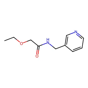 2-乙氧基-N-(3-吡啶甲基)乙酰胺 structure