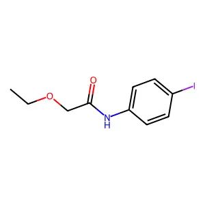 2-ethoxy-N-(4-iodophenyl)acetamide structure