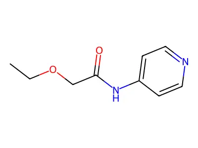 2-Ethoxy-N-(4-pyridinyl)acetamide structure