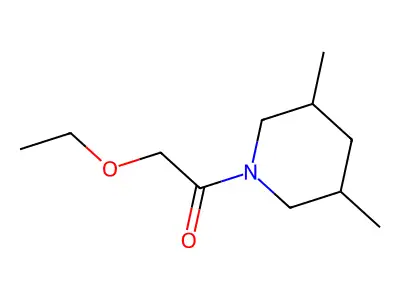 1-(3,5-Dimethylpiperidin-1-yl)-2-ethoxyethanone structure