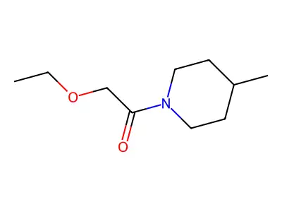 2-Ethoxy-1-(4-methylpiperidin-1-yl)ethanone structure