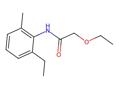 2-ethoxy-N-(2-ethyl-6-methylphenyl)acetamide structure