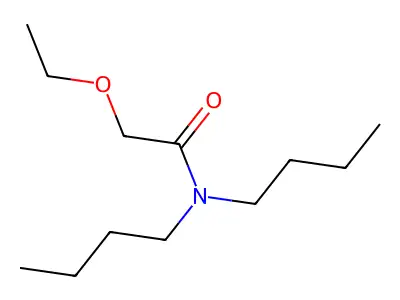 N,N-dibutyl-2-ethoxyacetamide structure