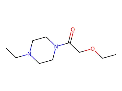 Piperazine,1-(ethoxyacetyl)-4-ethyl- structure