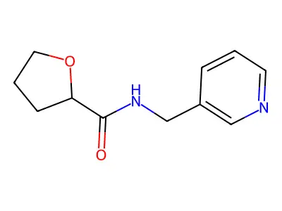 N-(Pyridin-3-ylmethyl)tetrahydrofuran-2-carboxamide structure