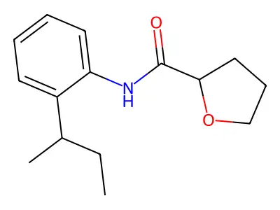N-(2-butan-2-ylphenyl)oxolane-2-carboxamide structure