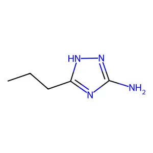 3-Propyl-1H-1,2,4-triazol-5-amine structure