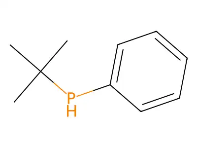 tert-Butylphenylphosphine structure
