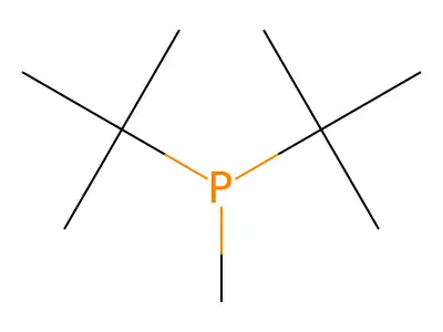 Di-tert-butylmethylphosphine structure