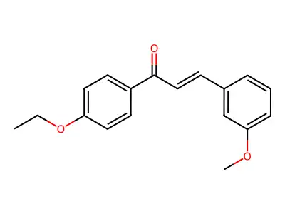 1-(4-Ethoxyphenyl)-3-(3-methoxyphenyl)prop-2-en-1-one structure