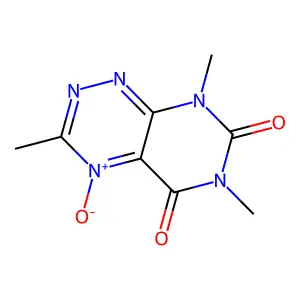 3,6,8-Trimethyl-4-oxo-4lambda~5~-pyrimido[5,4-e][1,2,4]triazine-5,7(6H,8H)-dione structure
