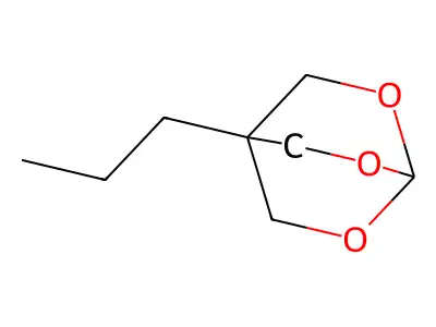 2,6,7-Trioxabicyclo(2.2.2)octane, 4-propyl- structure