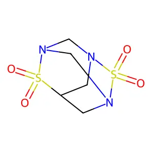 2,6-Dithia-1,3,7-triazaadamantane, 2,2,6,6-tetraoxide structure